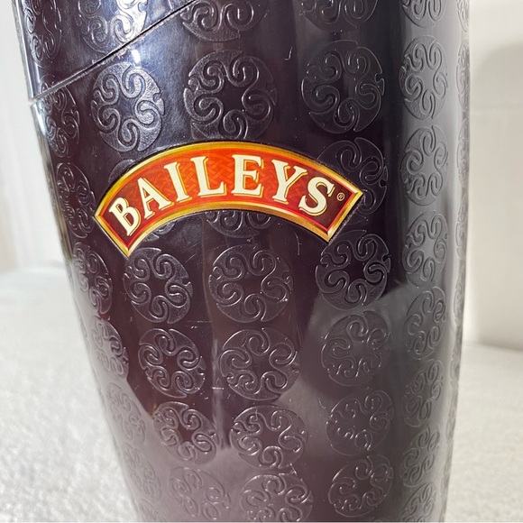 Vintage Baileys Brown Plastic Insulated Ice Bucket Bottle Cooler With Lid - Picture 2 of 12